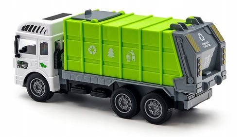 ŚMIECIARKA zdalnie STEROWANA RC DUŻY samochód dla dzieci AUTO Z PILOTEM wóz na Arena.pl