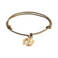 bransoletka z wężem na szczęście (b23/jes/76au)