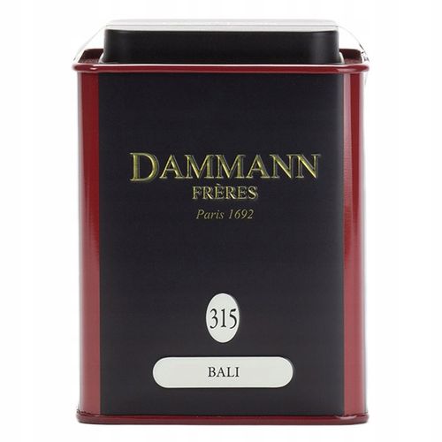 Herbata sypana zielona liściasta z owocami Dammann Bali puszka 90g na Arena.pl