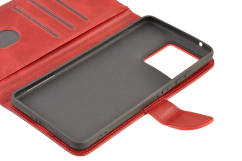 Etui portfel Wallet do Motorola Edge 70 czerwony na Arena.pl