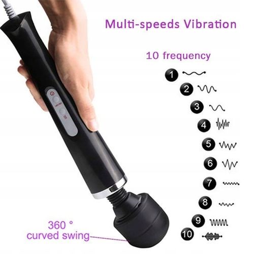 Stymulator-Magic Massager Wand Cable 110-240V Purple na Arena.pl