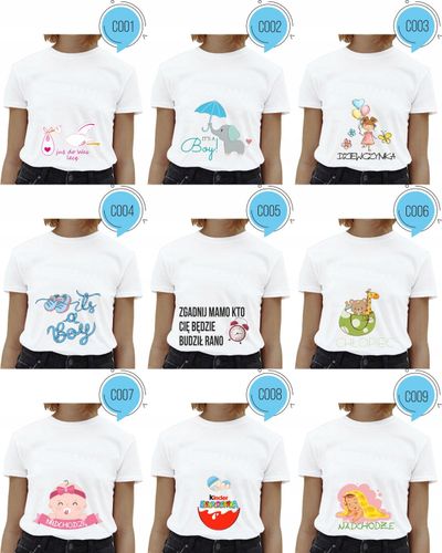 Koszulka ciążowa nadruk USG na Arena.pl