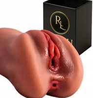 Masturbator Męski Sztuczna Pochwa Sex Analy Gadżety Erotyczne 2w1