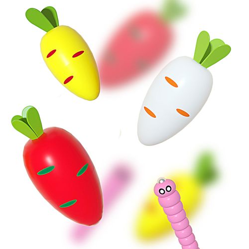 łapanie robaczków gra logiczna zręcznościowa królik marchewki jhtoy-566 na Arena.pl