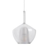 Szklana lampa wisząca GRACE AZ6294 Azzardo przezroczysty biały