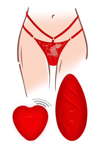 Divine Panty Vibe Red zdjęcie 1