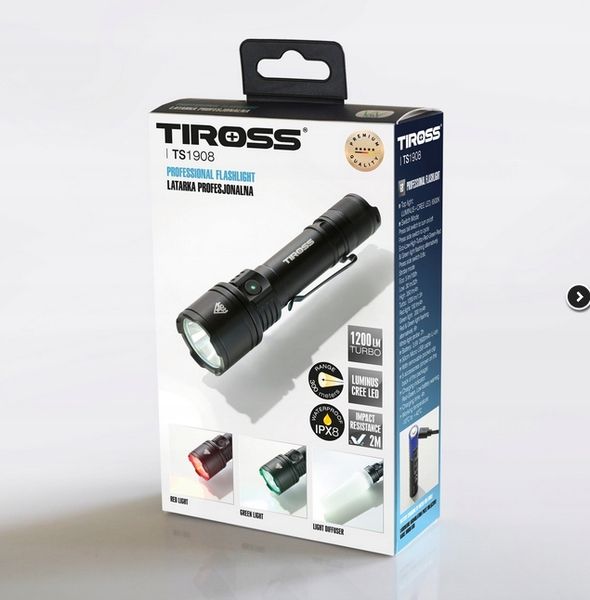 TIROSS LATARKA CREE LED 6500K TS1908 zdjęcie 3