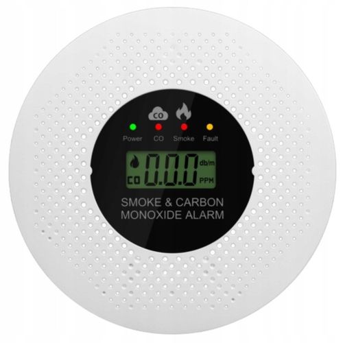 Czujnik Czadu i Dymu Detektor Tlenku Węgla Certyfikowany na Arena.pl