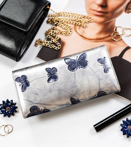 duży portfel damski ze skóry naturalnej - peterson na Arena.pl