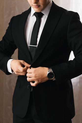 krawat 8 cm t-01 black b.rabatu na Arena.pl