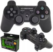 BEZPRZEWODOWY GAMEPAD BLUETOOTH PAD PS3 WIBRACJA CZARNY ESPERANZA MARINE