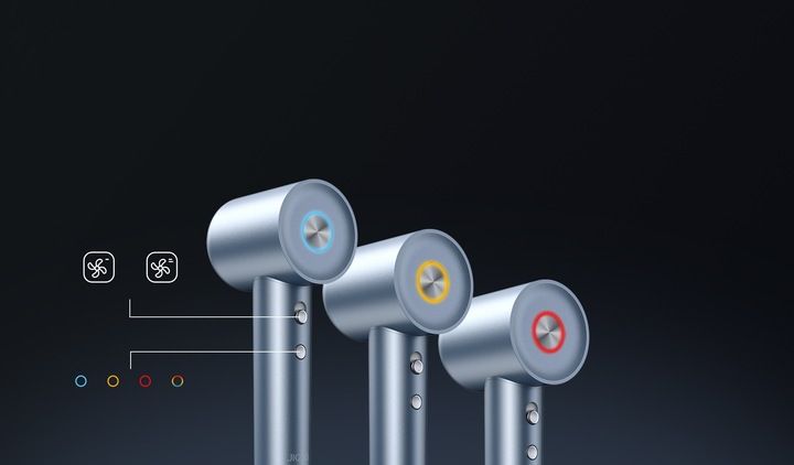 SUSZARKA DO WŁOSÓW JONIZUJĄCA MOCNA 1600W 59DB JIGOO H300 NIEBIESKI zdjęcie 13