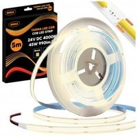 Taśma LED COB Neon 24V 5m 9W/m 480 diod 45W 4000K Neutralna Mocna