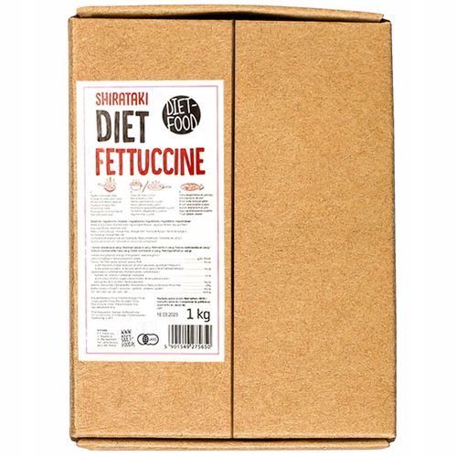 Makaron Konjac - Fettuccine 1000 g diet bezglutenowy KETO bio 1 kg CHEAT na Arena.pl
