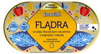 EVRA FLĄDRA W OLEJU Z CEBULĄ I PAPRYKĄ 170G