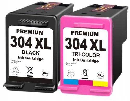 Tusze do HP 304 XL Deskjet 2600 2620 2630 3720 3732 ENVY 5010 5020 5052 na Arena.pl