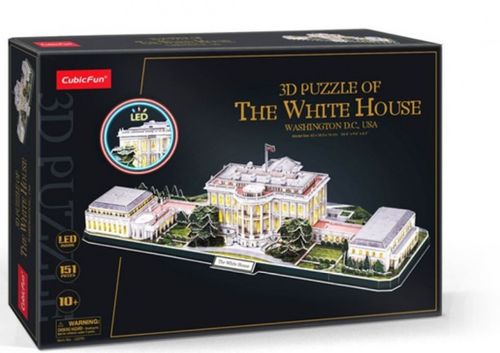 Puzzle 3D Led Biały Dom na Arena.pl