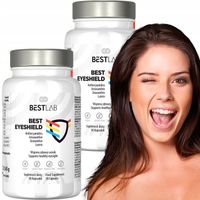 2x Best EyeShield Suplement Na Wzrok witaminy Best Lab 30 kapsułek BestLab