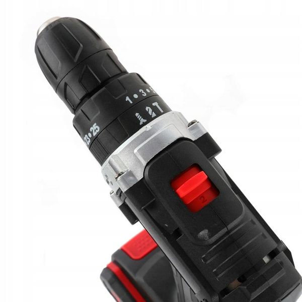 HILDA WIERTARKO WKRĘTARKA AKUMULATOROWA 800 W 21V 2X AKU UDAROWA + BITY zdjęcie 6