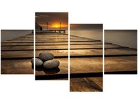 140CM 70 OBRAZ PIĘKNO WIECZOROWĄ PORĄ ŚCIENNY