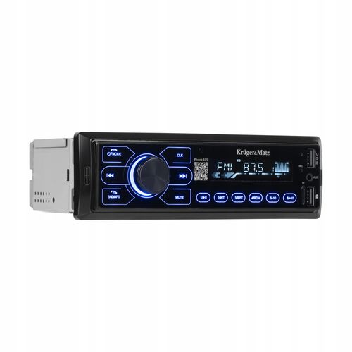 Radio samochodowe Bluetooth Kruger&Matz 1 DIN USB AUX PILOT microSD na Arena.pl