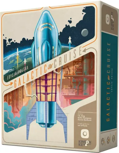 Strategiczna gra planszowa - Galactic Cruise - Luksusowy rejs w kosmosie na Arena.pl