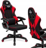 Fotel gamingowy krzesło gracza tkanina IMBA seat