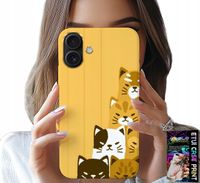 ETUI DO IPHONE 16 PLUS - LOVE CAT, WZORY Z KOTAMI, CASE + SZKŁO