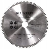 PIŁA TARCZA WIDIOWA DO ALUMINIUM 250MM 100T YATO