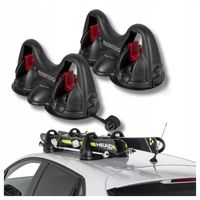 Uchwyt na narty magnetyczny na 2 pary nart + kijki Menabo HIMALAYA