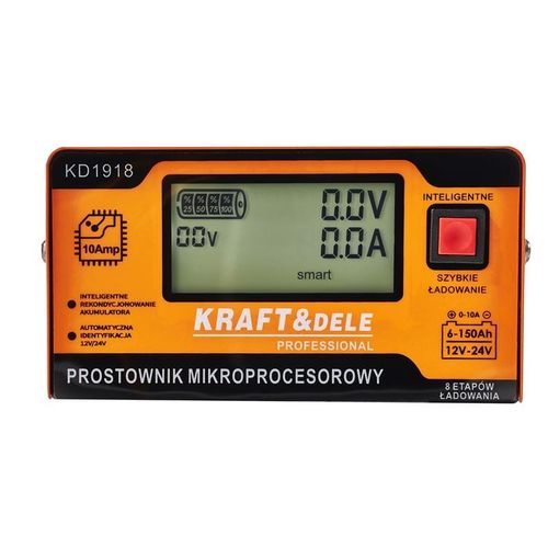 prostownik mikroprocesorowy 10amp 12/24v na Arena.pl