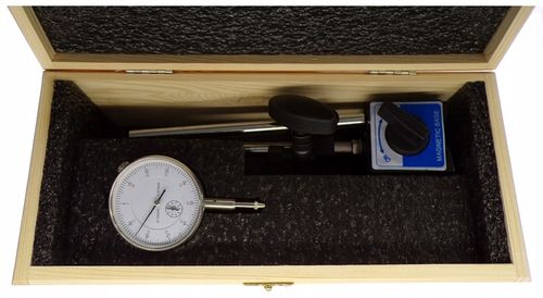 CZUJNIK ZEGAROWY 0-10 0,01 DO SPRAWDZANIA BICIA + UCHWYT STATYW MAGNETYCZNY na Arena.pl