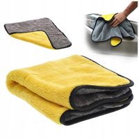 PUSZYSTY RĘCZNIK DO OSUSZANIA AUTA MYCIA MIKROFIBRA XXL CZYŚCIK ŚCIERKA