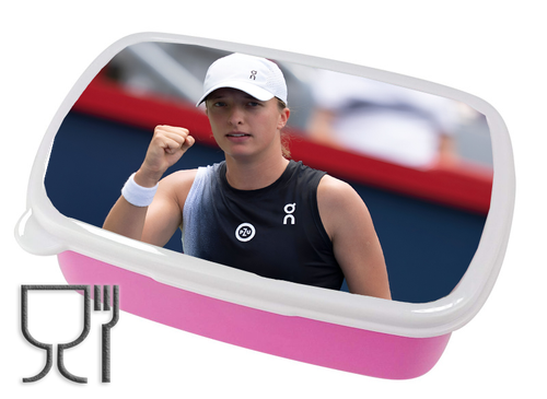 Pojemnik śniadaniowy - Lunchbox - Iga Świątek dla fana/fanki na Arena.pl