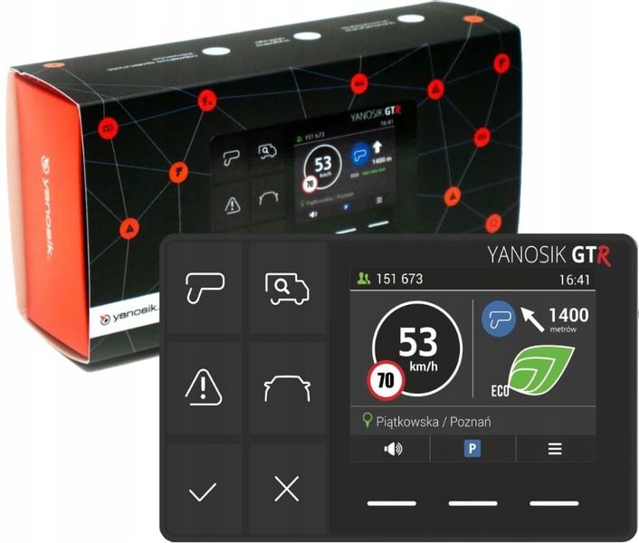 Yanosik Gtr Antyradar + Abonament +Etoll zdjęcie 1