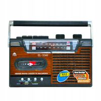 RADIOODTWARZACZ FM AM SW MAGNETOFON USB TF SD MMC