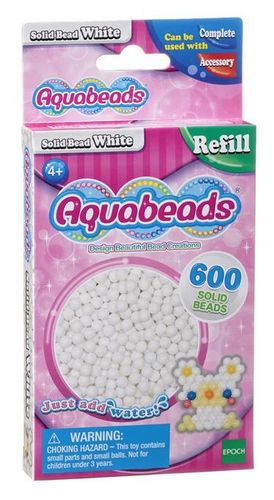 Aquabeads Białe lite koraliki na Arena.pl