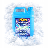 Płyn do Wytwornicy Dymu Medium Mgły Dymiarki 5l Gęsty Do Generatora Mgły