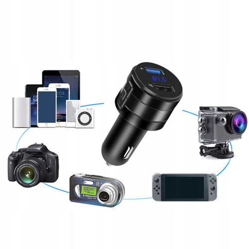 Transmiter samochodowy FM RETOO E810 na Arena.pl