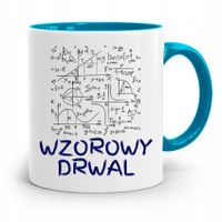 Dla Drwala Rębacza Kubek Błękitny Prezent Urodziny Z Nadrukiem Ze Zdjęciem