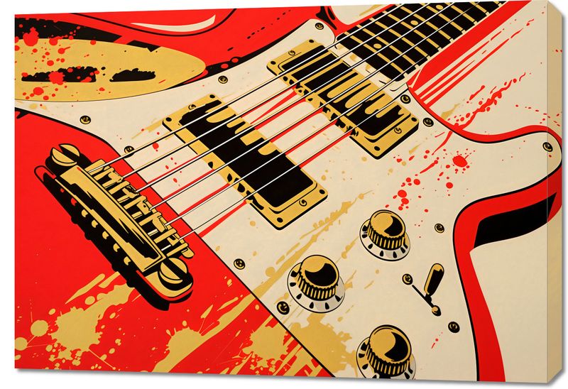 Obraz 100x70cm Przed Graniem zdjęcie 1