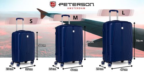 zestaw walizek ptn pp-09-set3-1594 navy na Arena.pl