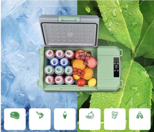 Przenośna lodówka z trybami MAX i ECO 17L AAOBOSI szara 60x33,4x32,4 cm na Arena.pl