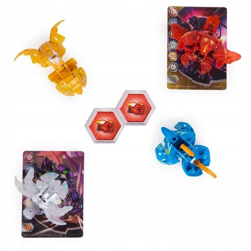 BAKUGAN EVOLUTIONS ZESTAW PLATINUM FIGURKI + MATA na Arena.pl