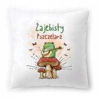 Poduszka Dla Pszczelarza Na Urodziny Prezent Z Nadrukiem Ze Zdjęciem