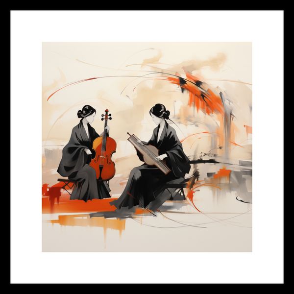 Plakat 30x30cm Harmonia Ciszy zdjęcie 3