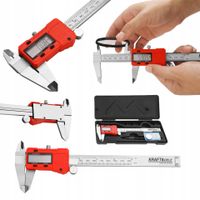 Suwmiarka elektroniczna cyfrowa lcd 0-150 mm kraft&dele KD10070