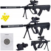 KARABIN PISTOLET NA KULKI AUG ASG REPLIKA LASER