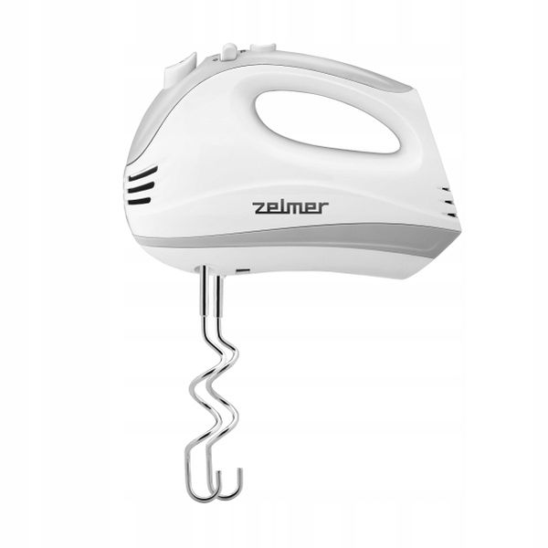 Solidny Mikser Ręczny ZELMER Robot Kuchenny 400W Chromowane Mieszadła zdjęcie 2