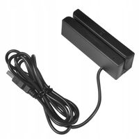 CZYTNIK KART MAGNETYCZNYCH USB 3 ŚCIEŻKI MSR580 CZARNY